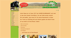 Desktop Screenshot of harzer-bauernmarkt.de